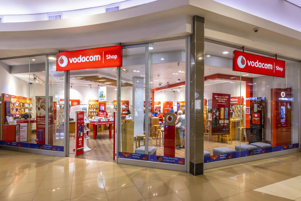 Vodacom Store in Mozambique