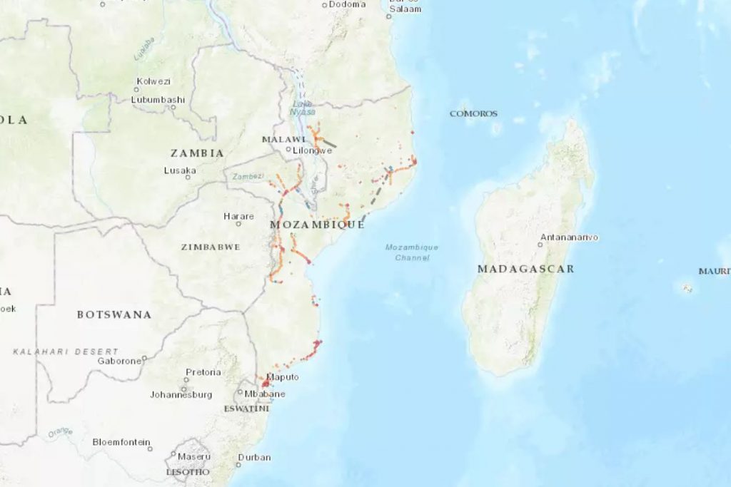 Movitel Mobile Coverage in Mozambique